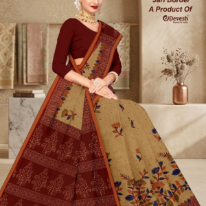shrimayee Chandrika jari Border Saree