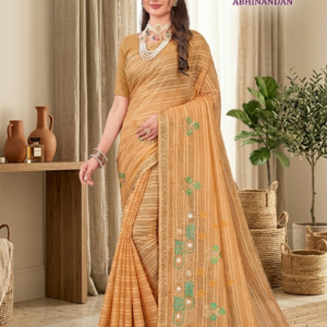 Shrimayee Abhinandan  Embroidery Printed Saree