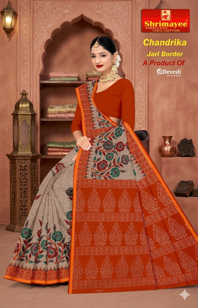 shrimayee chandrika cotton saree