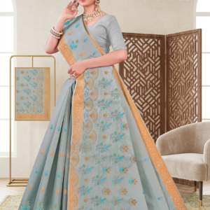 Parinda Embroidery Saree